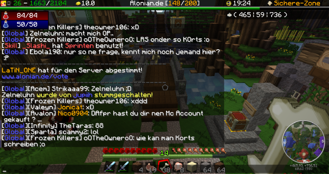 Beispielbild der GUI Oberfläche